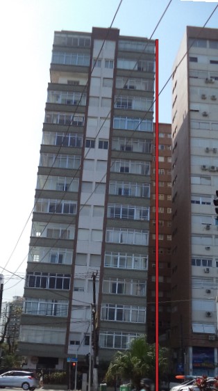 predio inclinado em santos